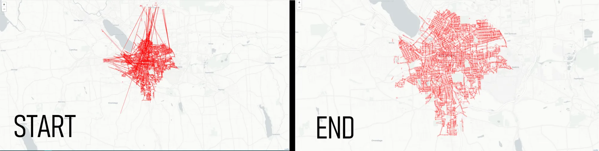Filtering geofences