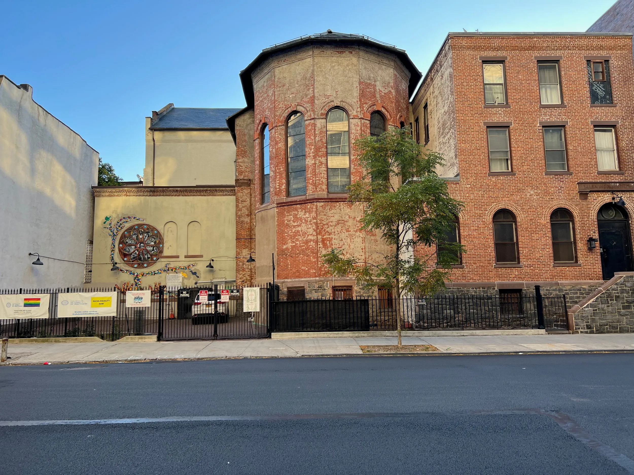 Church like building.  I thought the architecture/windows were cool. 