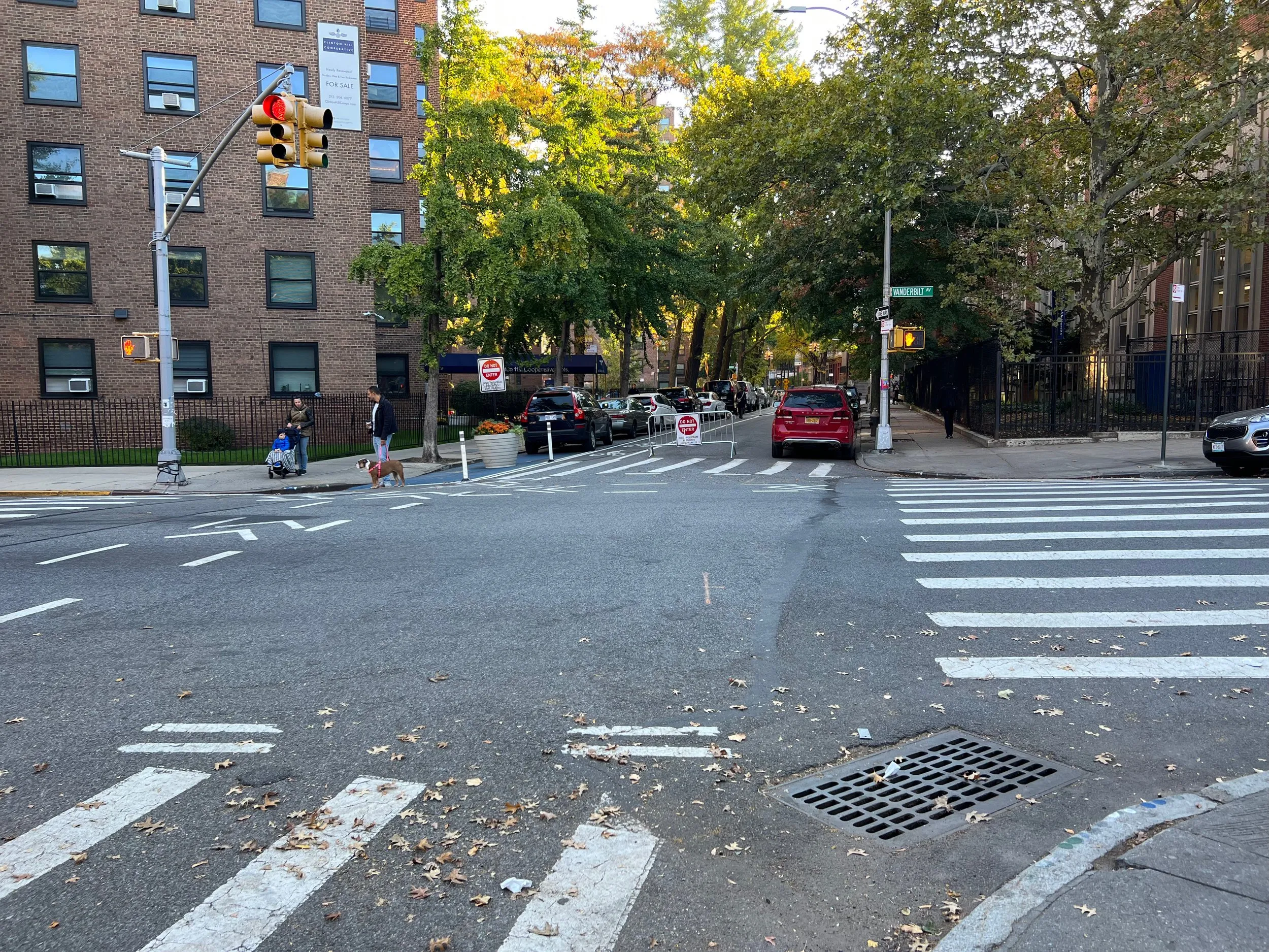 Closed street