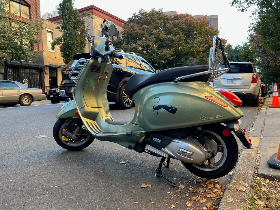 vintage Vespa