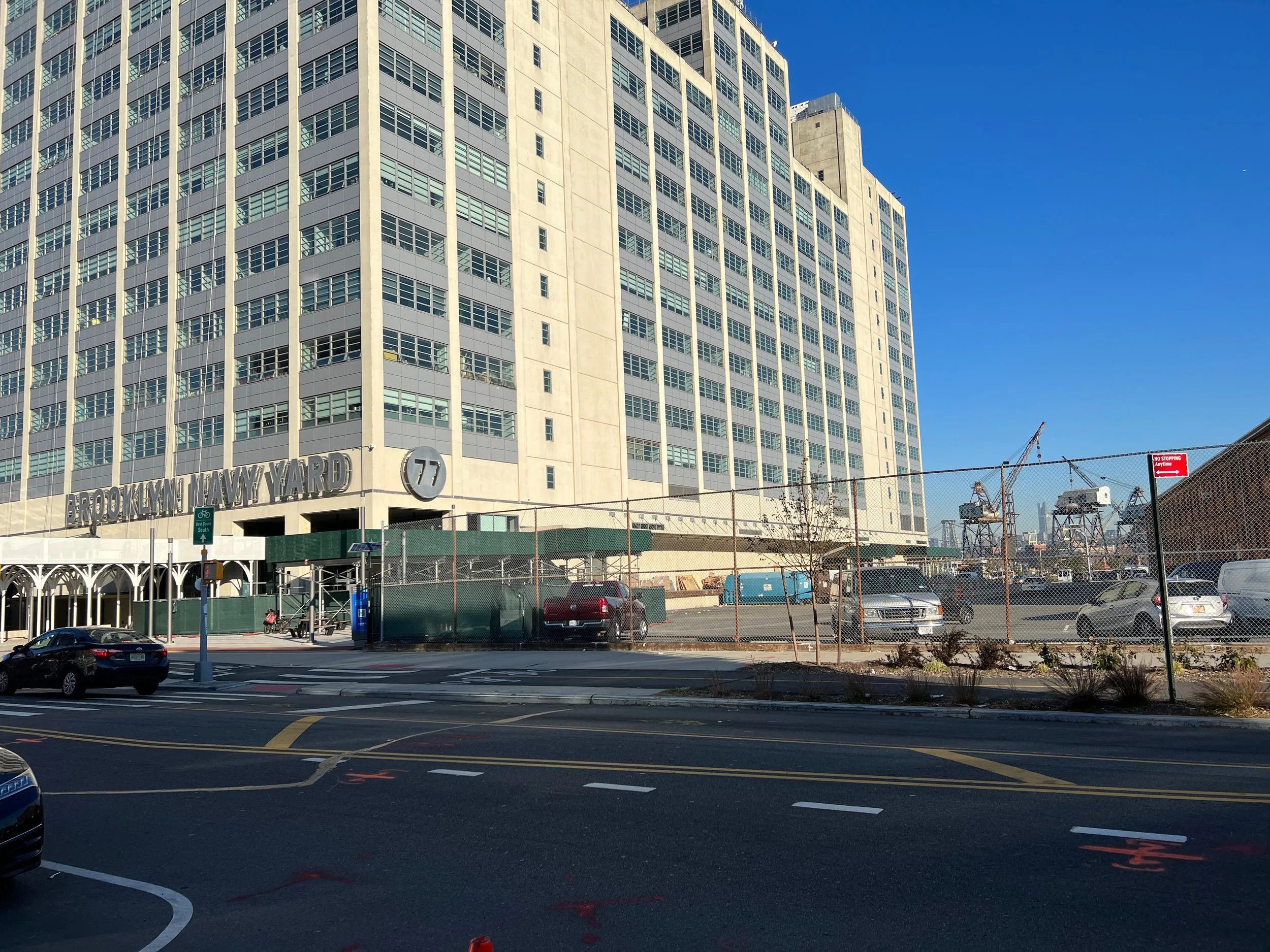 Outside of Navy Yard