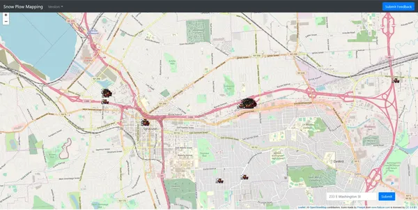  Syracuse Snow Plow Map