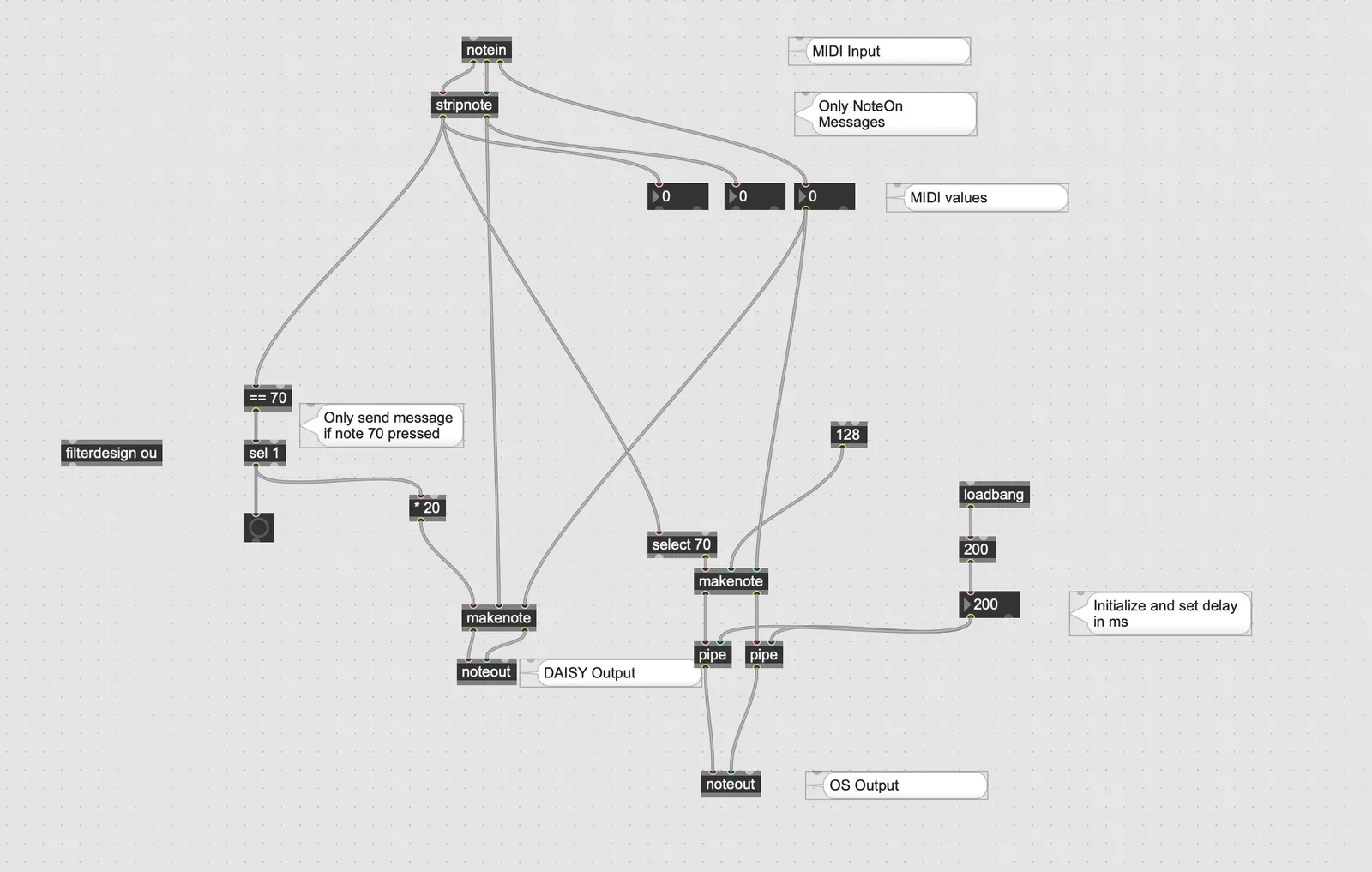 MAX MSP screenshot