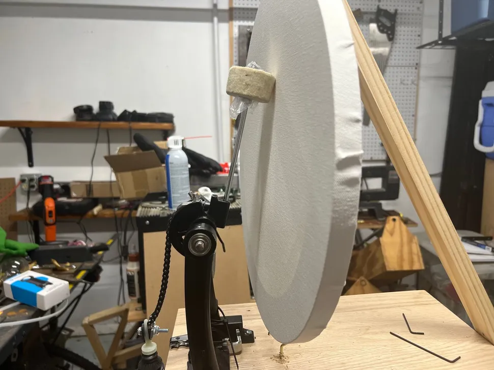 MIDI Electro-Mechanical Kick Drum